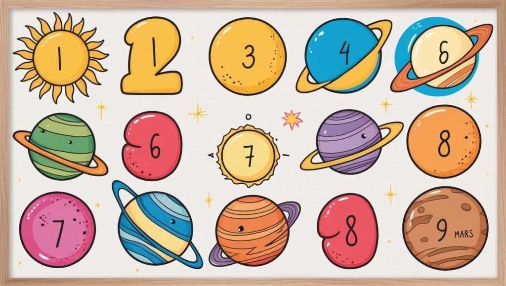 Struggling Number in Numerology Illustration