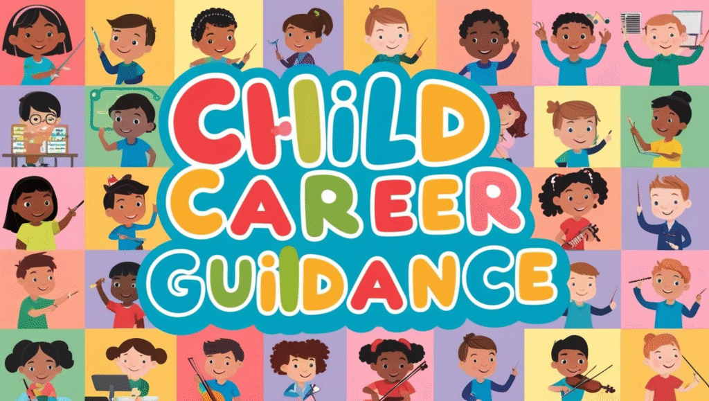 Child Career Guidance Success Illustration