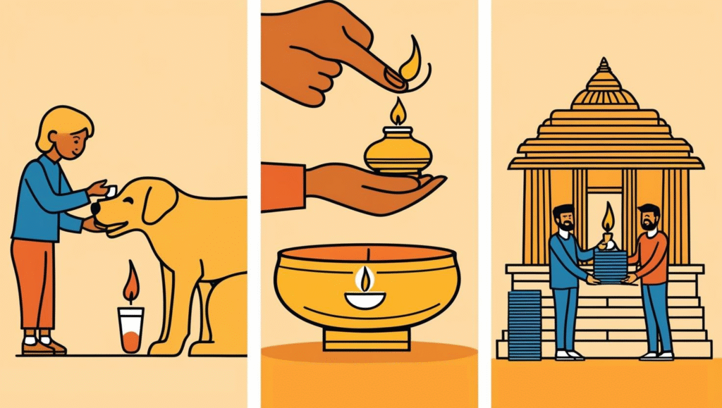 Struggling Number in Numerology Remedies Illustration