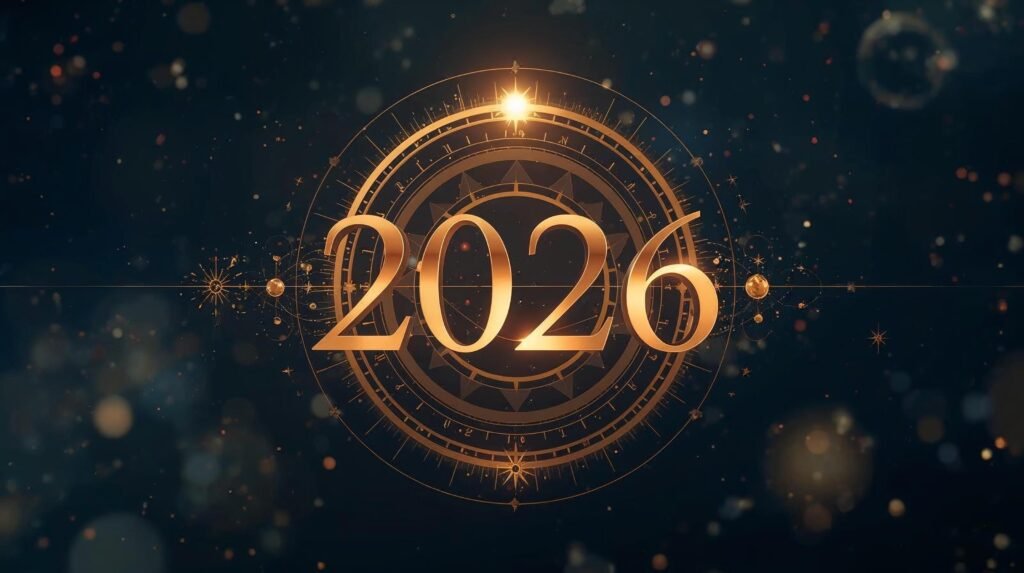 2026 numerology predictions –  2026 year energy illustration