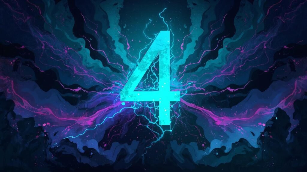 2026 numerology predictions for Driver Number 4 – Rahu energy illustration