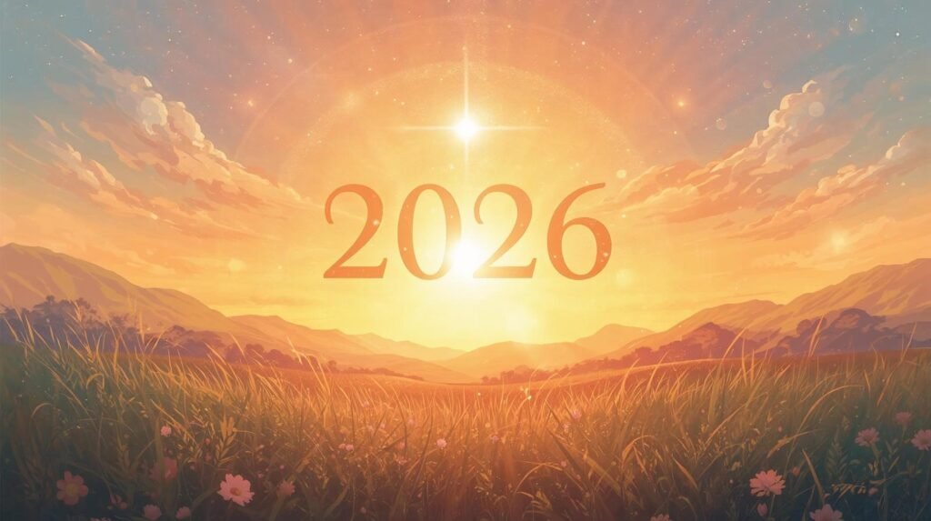 2026 numerology predictions –  2026 year Prosperity illustration