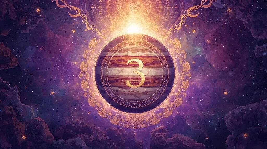 2026 numerology predictions for Driver Number 3 – Jupiter energy illustration