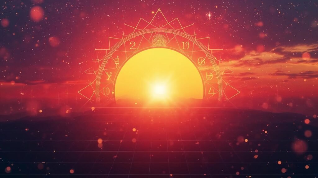 “Sunrise symbolizing new beginnings and positive transformation in 2026 numerology predictions”